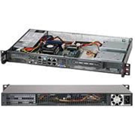 Betterbattery SuperChassis  200W 1U Rackmount Server Chassis - Black BE3583476